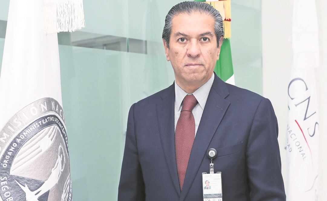 Titular del Órgano Administrativo Desconcentrado de Prevención y Readaptación Social, José Alberto Rodríguez Calderón. Foto: VALENTE ROSAS. EL UNIVERSAL