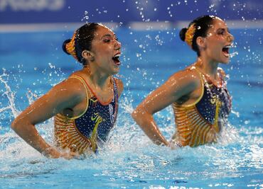 México gana plata en nado artístico dueto en Panamericanos