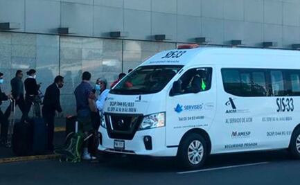 Retiran bloqueo de accesos de la Terminal 1 del AICM