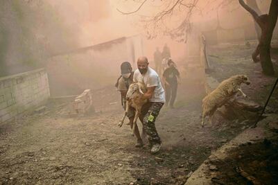 Nueva ola de incendios en Grecia deja miles de evacuados y 28 muertos