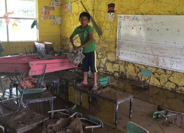 Tras tragedia, Emmanuel sueña con ser soldado