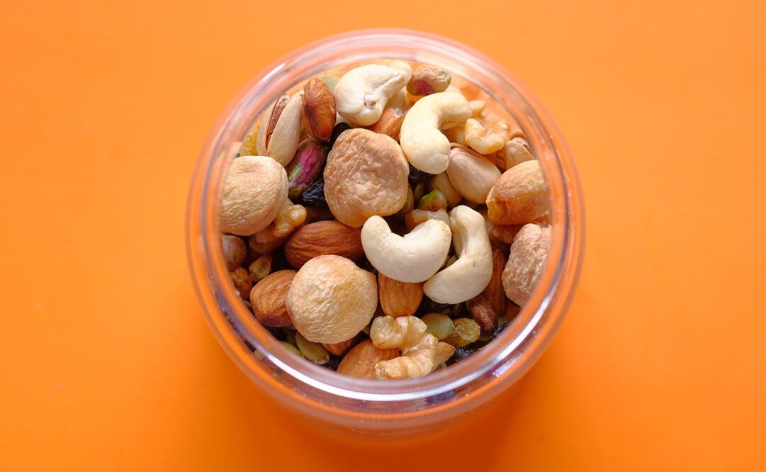 Los frutos secos satisfacen el apetito entre comidas. Foto: Pexels