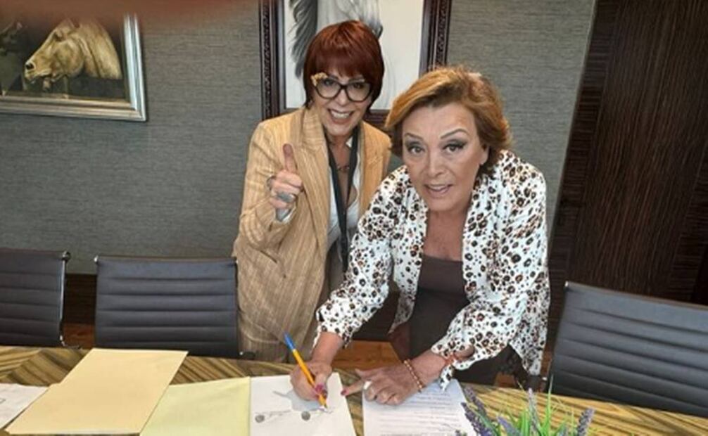 Alejandra Guzmán y Sylvia Pasquel oficializan la creación de la  Fundación Silvia Pinal A.C.