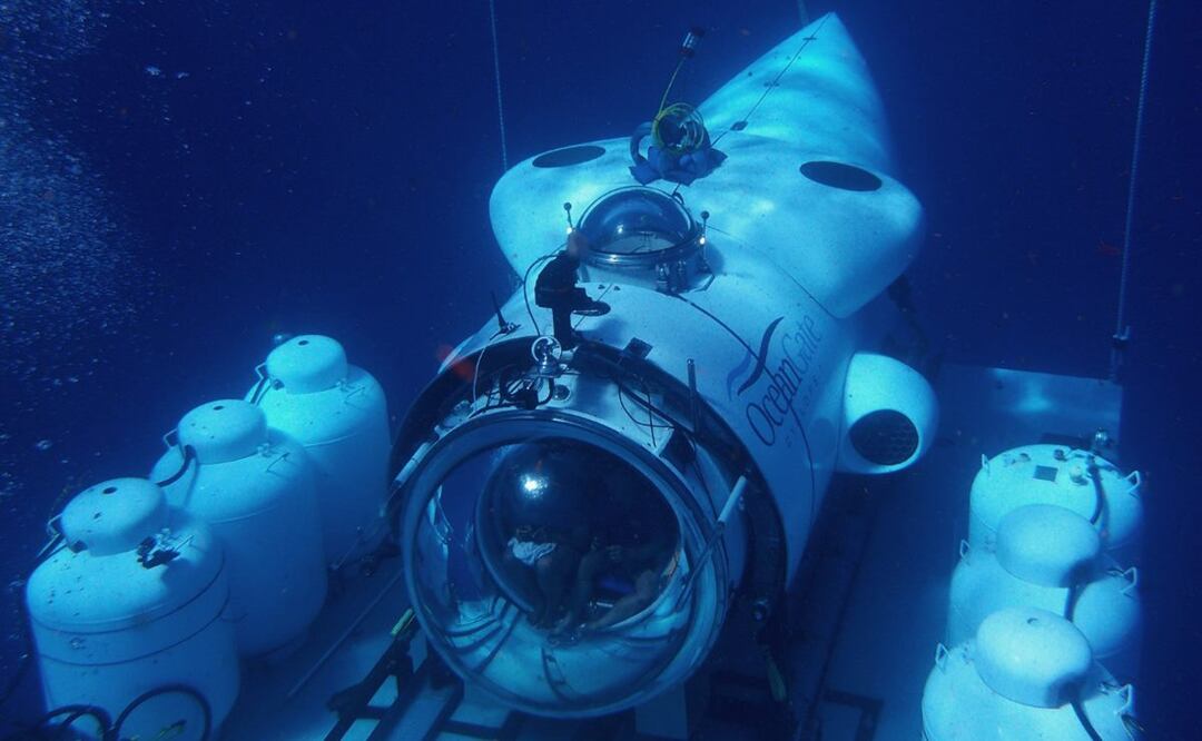 Conoce el Cyclope 1, sumergible que funcionó como prototipo para realizar las pruebas de tecnología y equipo del Titán. / Foto: OceanGate.