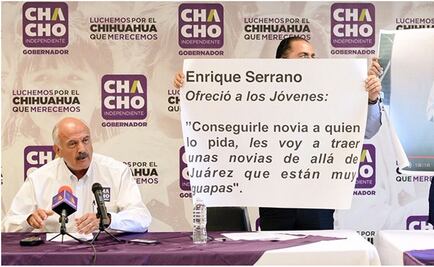 Exige ‘Chacho’ Barraza a Serrano respeto a las mujeres