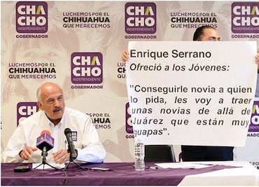 Exige ‘Chacho’ Barraza a Serrano respeto a las mujeres