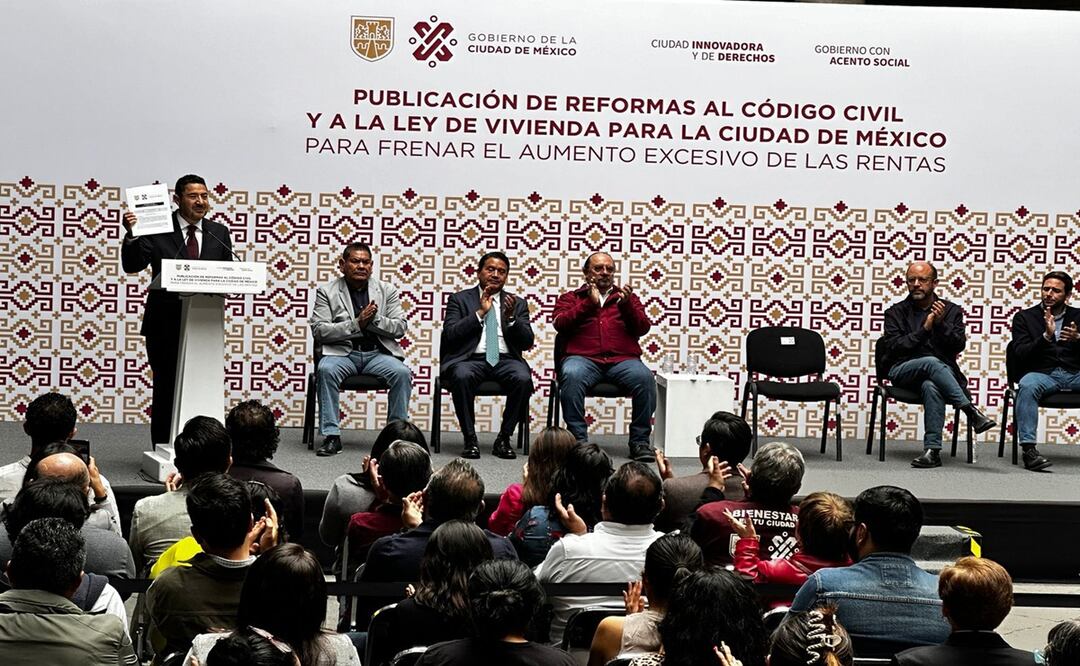 Vivienda en renta a bajo costo pondera a jóvenes y madres solteras, asegura Batres. Foto: Alberto Acosta