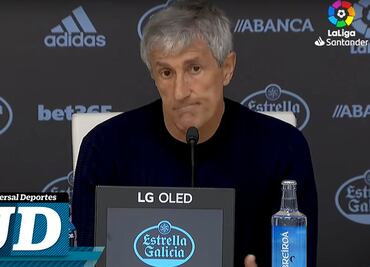 Setién: Vamos a tener menos margen de error y ahora tienes que ganarlo todo