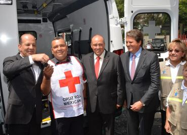 Fundación Slim dona 5 millones de pesos a la Cruz Roja Mexicana