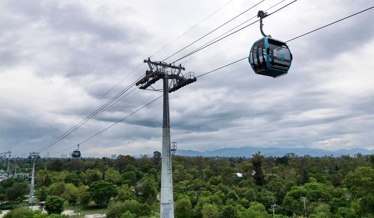 Reanudan servicio en Línea 3 del Cablebús tras disminución de tormenta eléctrica