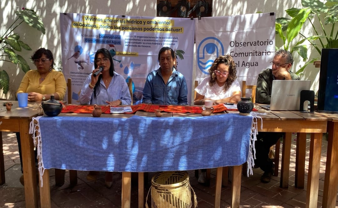 Organizaciones advierten crisis hídrica y ambiental en Oaxaca; se requiere mayor participación ciudadana y soluciones a largo plazo. Foto: Juan Carlos Zavala