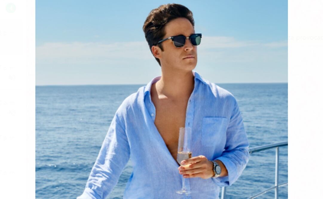 Diego Boneta como Luis Miguel. Cortesía