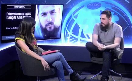 Arman rimas de rap en redacción de EL UNIVERSAL