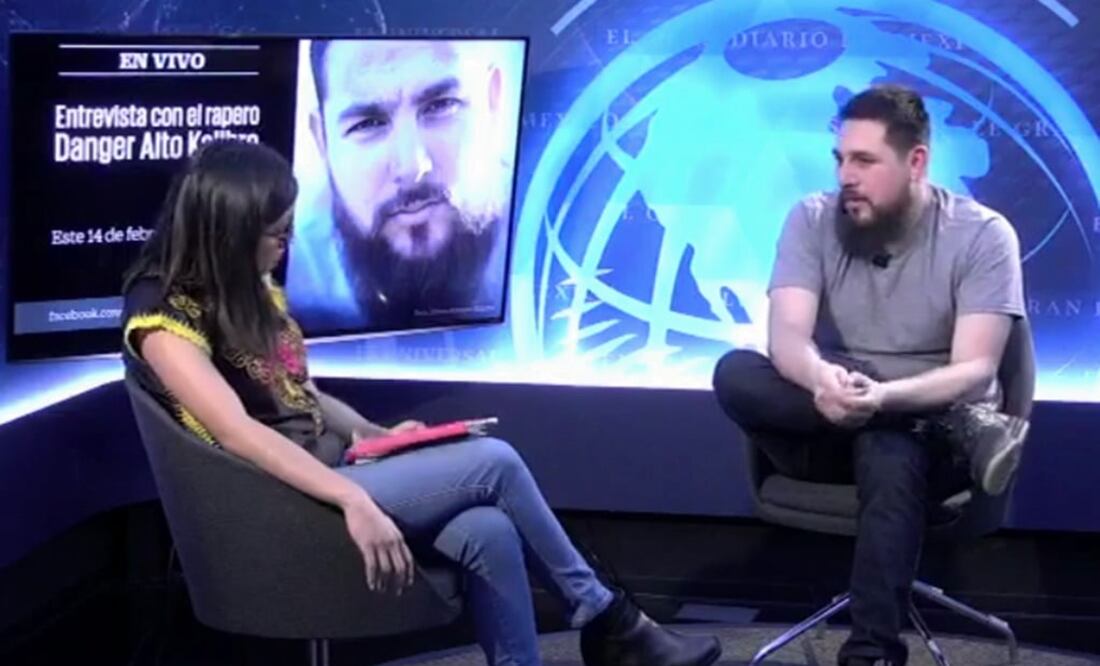 Captura de pantalla de la transmisión en redes sociales