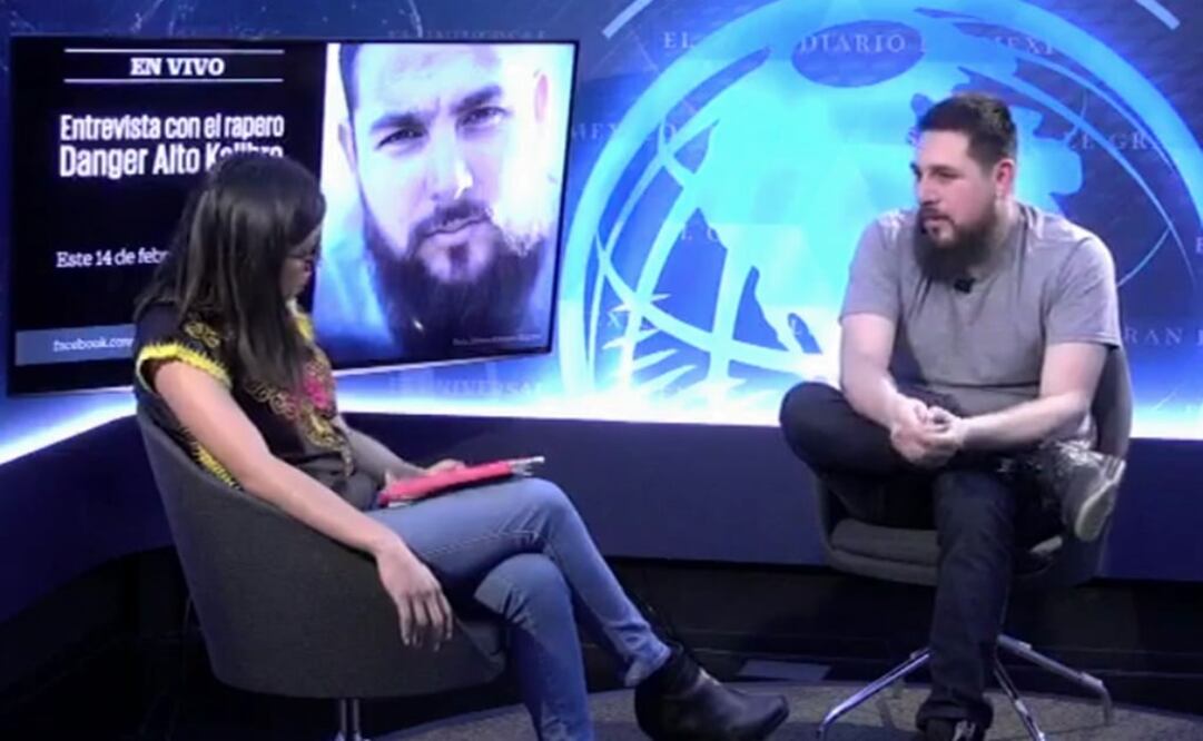 Captura de pantalla de la transmisión en redes sociales