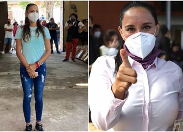Zudikey Rodríguez y Michelle Núñez, candidatas a gobernar Valle de Bravo, piden salir a votar
