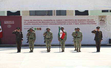 Enrique García Jaramillo asume el mando de la 48/a zona militar en Tamaulipas