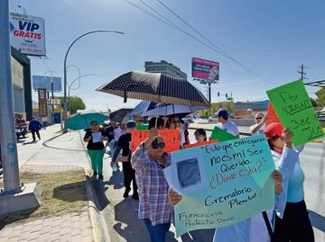 Apoyan a familias en Chihuahua para analizar cenizas del crematorio Plenitud