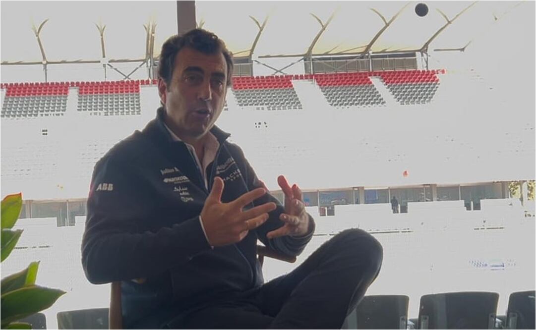 FOTO: OSCAR TORRES/ EL UNIVERSAL - Alberto Longo presume la velocidad del Gen 3 Evo