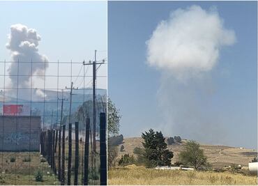 Explosión en taller de pirotecnia deja dos muertos en Almoloya de Juárez