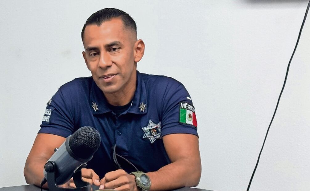 Juan Mauro cuenta que fue una promesa lo que lo llevó a ser policía municipal. Foto: Paola Gamboa / EL UNIVERSAL