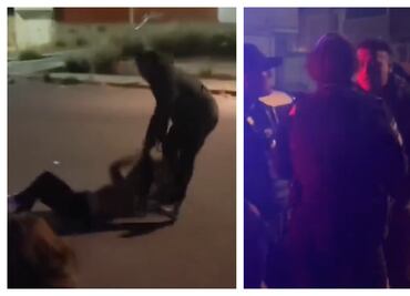 Policía Estatal de Puebla golpea a su expareja; el agente fue detenido