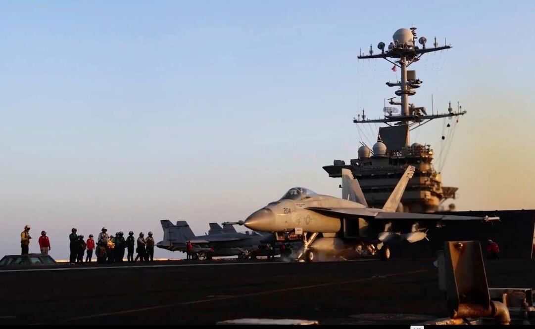 El presidente estadounidense, Donald Trump, afirmó el sábado que ordenó una serie de ataques aéreos en Saná, la capital de Yemen. (15/03/25) Foto: AP