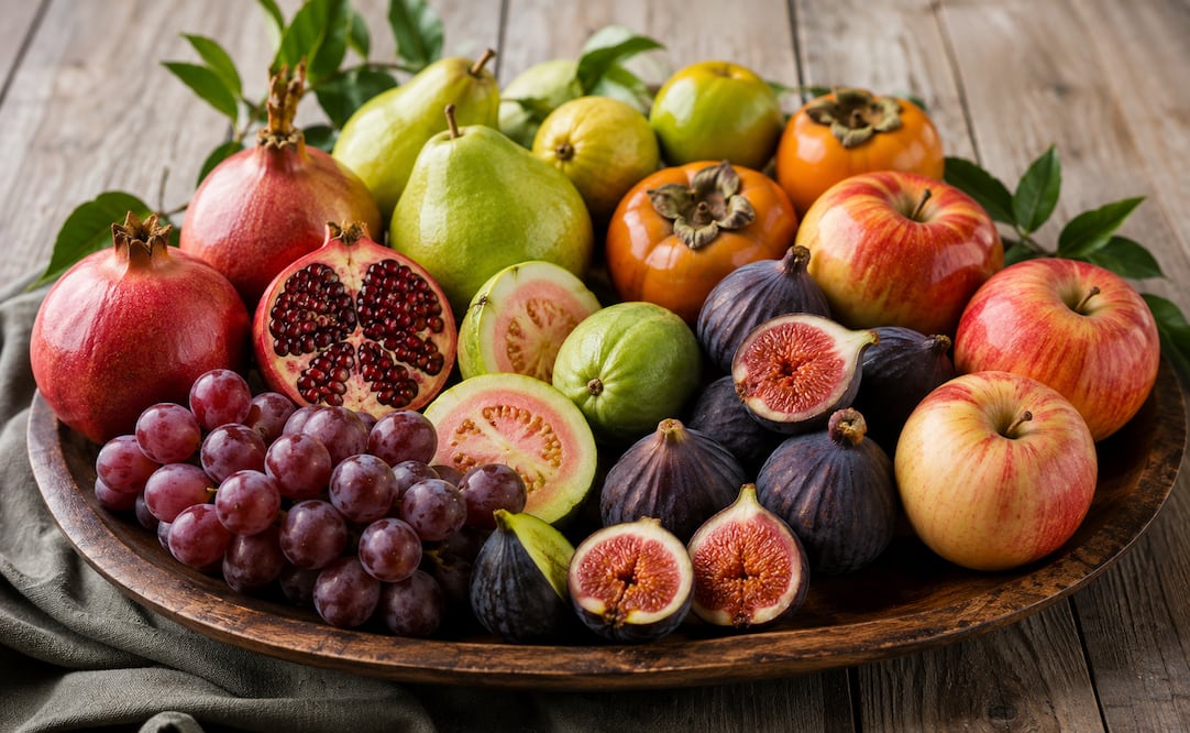 De frutas frescas a verduras llenas de sabor, descubre qué alimentos puedes disfrutar durante septiembre. Foto: Imagen generada con IA