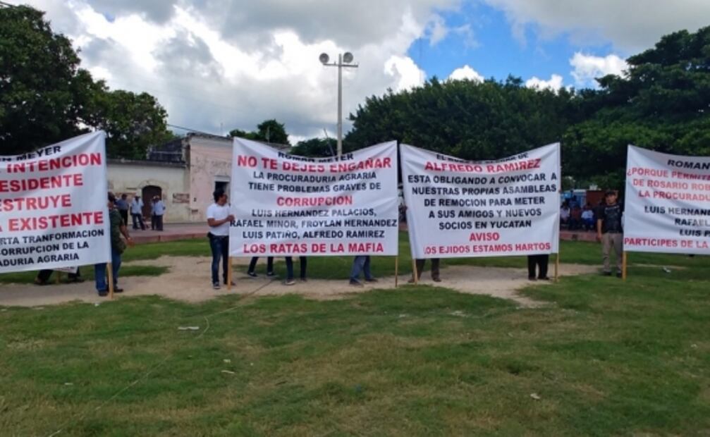 Frenan privatización de tierras en Yucatán