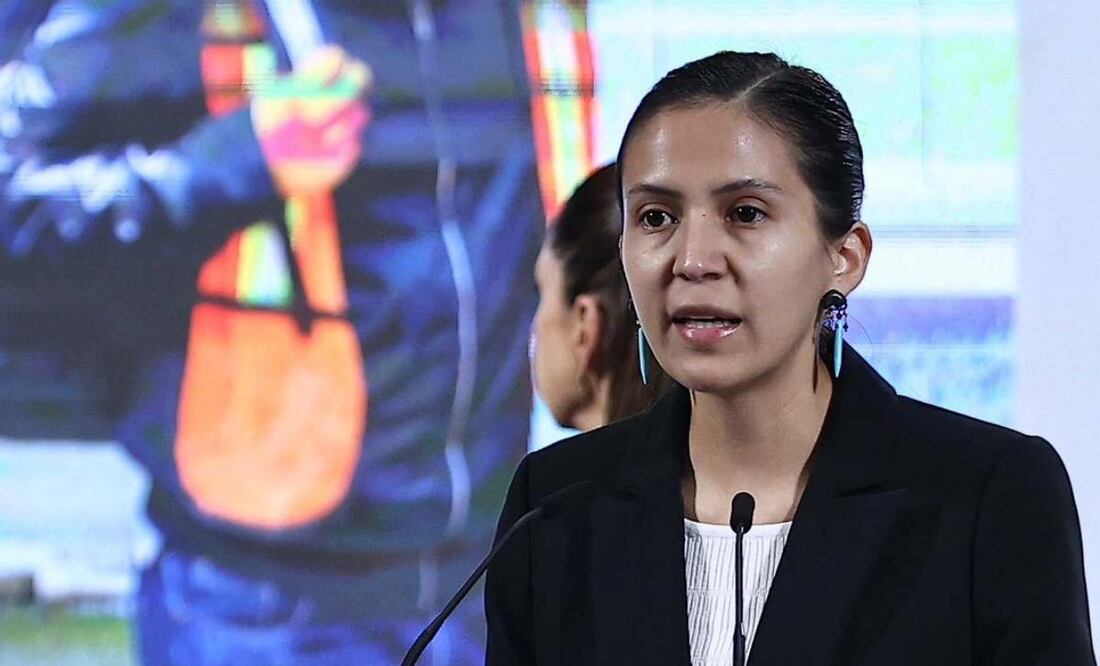 Quiahuitl Chávez, subsecretaria de Empleo y Productividad Laboral de la STPS. Foto: Berenice Fregoso / EL UNIVERSAL