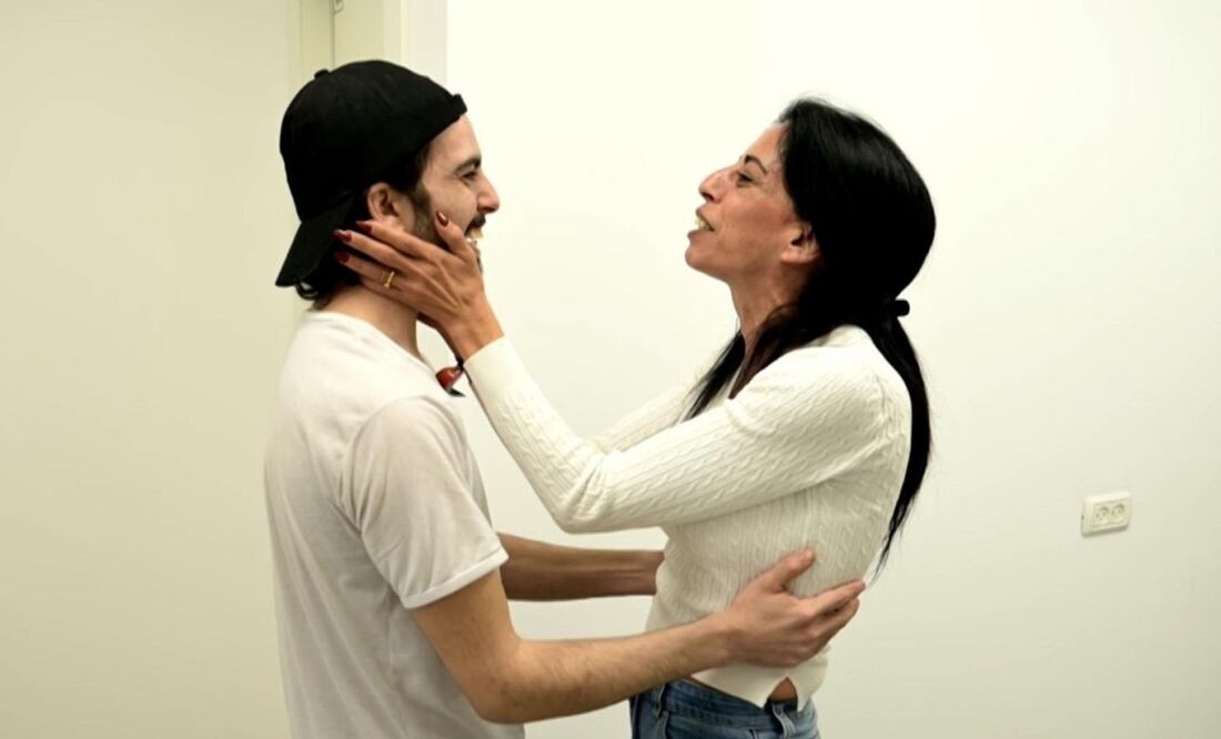 Matan Zangauker es liberado por Hamas. (13/10/25) Foto: AP