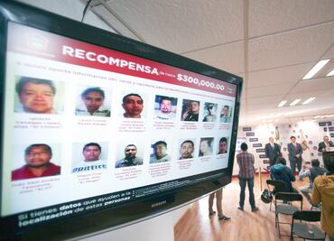 Fiscalía ofrece 15.5 mdp por datos de 47 delincuentes