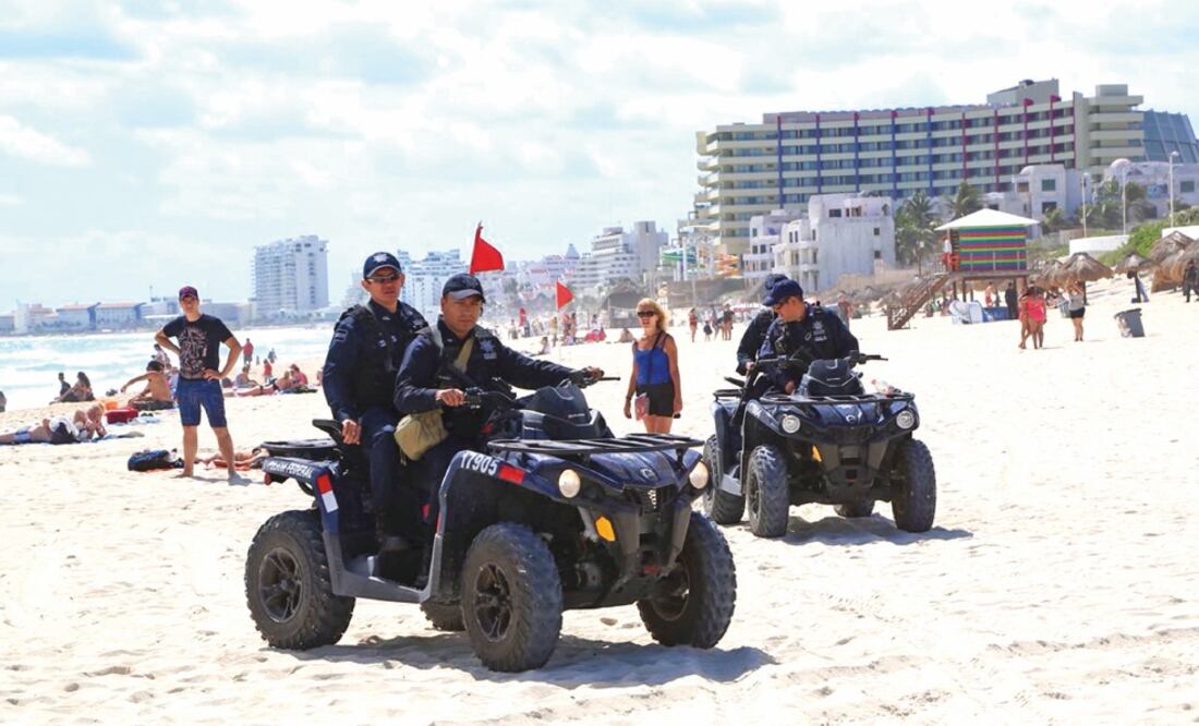 La primera etapa del operativo Escudo Titán se puso en marcha en Los Cabos, Cancún, Ciudad Juárez, Tecomán, Colima y Manzanillo (FOTOS: ESPECIAL)
