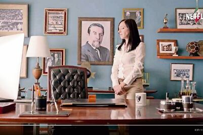 Club de Cuervos presenta a su mujer presidenta