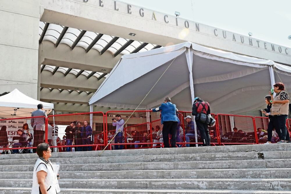 Promesa. El delegado en Cuauhtémoc ofreció, desde campaña, someterse a un referéndum para calificar su desempeño (ARCHIVO EL UNIVERSAL)