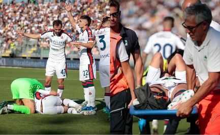 VIDEO: La fuerte lesión que sufrió Ruslan Malinovskyi, compañero de Johan Vásquez en Genoa