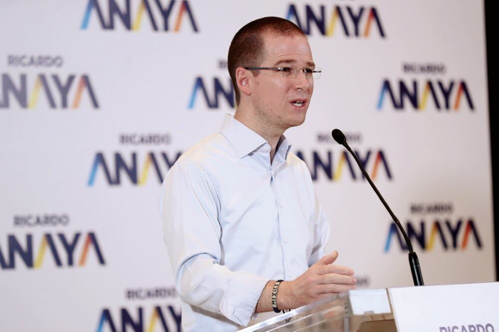 Ricardo Anaya Cortés dijo que buscará una relación de respeto con EU (ALEJANDRO ACOSTA. EL UNIVERSAL)