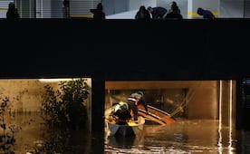 Inundaciones en Huixquilucan dejan una persona fallecida; Grupo Tláloc acudió para realizar labores de desazolve y limpieza