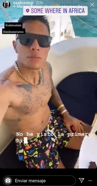 Carlos Salcedo, de vacaciones y fiesta en Cancún; ignora medidas de sanidad