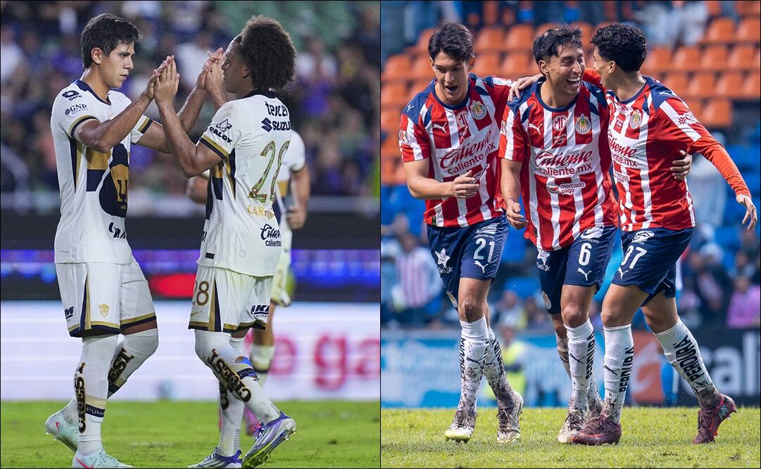 Conoce qué equipo entre Pumas y Chivas tiene el plantel más caro y cuál es su jugador de mayor valor / FOTOS: Imago7