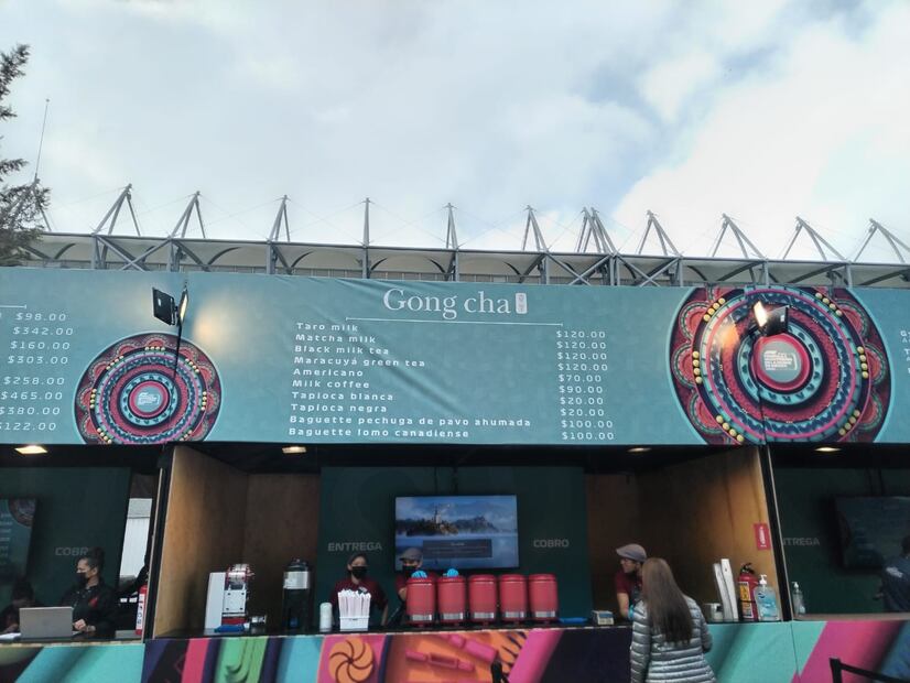 Los costos de las comidas y bebidas en el GP de México / Foto: Oscar Torres- EL UNIVERSAL