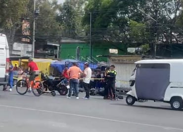 Mujer que presuntamente se dirigía al Viacrucis de Iztapalapa a bordo de un scooter, muere tras chocar con motocicleta