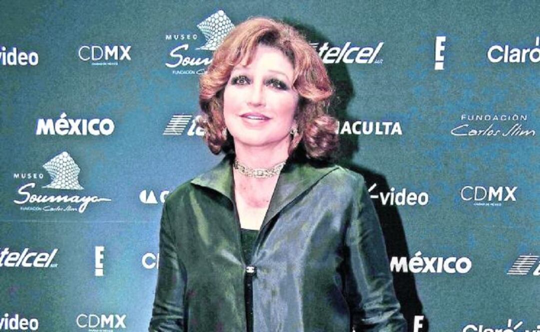 Angélica María also announced that she will give a concert with Enrique Guzmán, César Costa and Alberto Vázquez con July 30 and 31 at Mexico City's National Auditorium. (Photo: Archive/El Universal)