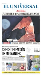Portada impresa del 14 de julio de 2024