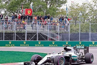 Hamilton quiere triunfar... por Ali