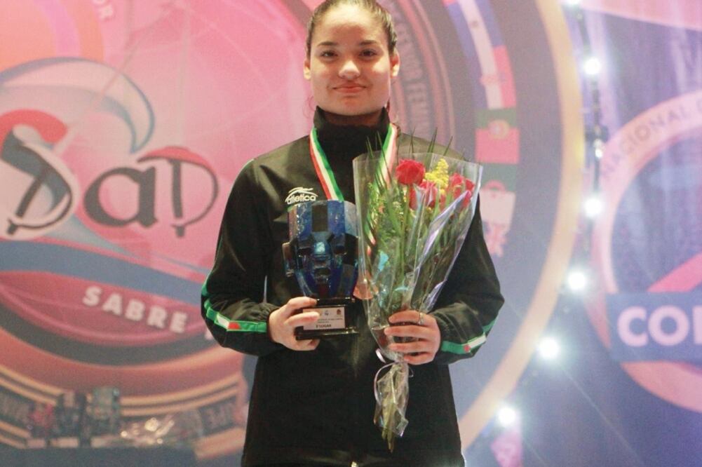 Tania, de 20 años, participará en los Juegos Olímpicos en Brasil (FACEBOOK)