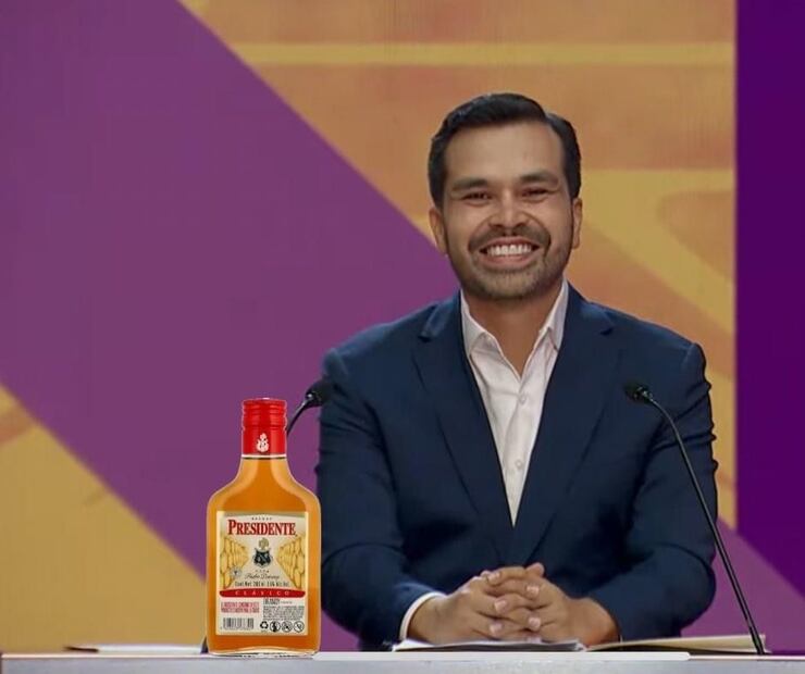 Memes Debate Presidencial 2024. Foto: Captura de pantalla