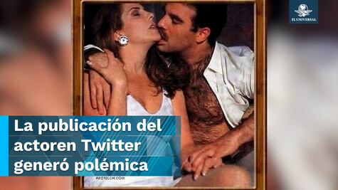 Acaban en redes a Ari Telch por fotografía que eligió para despedir a Rebecca Jones