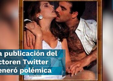Acaban en redes a Ari Telch por fotografía que eligió para despedir a Rebecca Jones