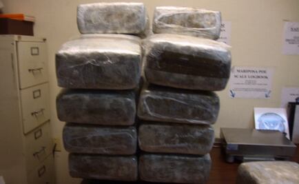 Aseguran en Tamaulipas más de 208 kilos de marihuana